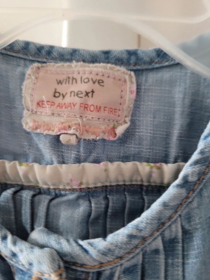 Robe en jean 4/5 ans - photo numéro 4