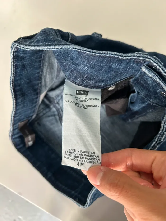 Jean Levi's Femme Bleu Marine W27 4M | Mid Rise Skinny | Taille FR36 | Très Bon État NJ374 - photo numéro 5