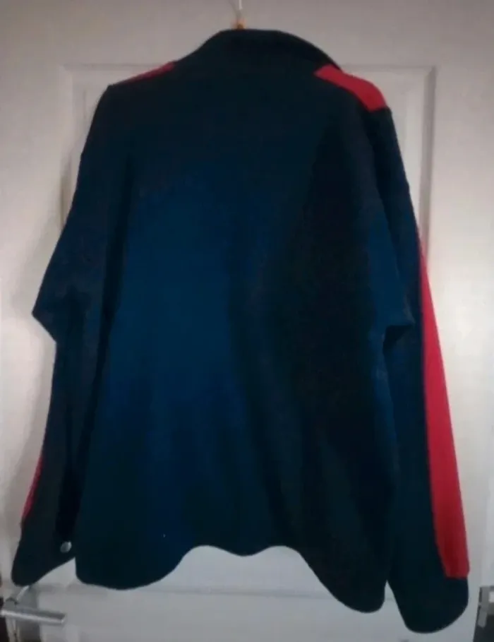 Gilet rouge et bleu taille L - photo numéro 5