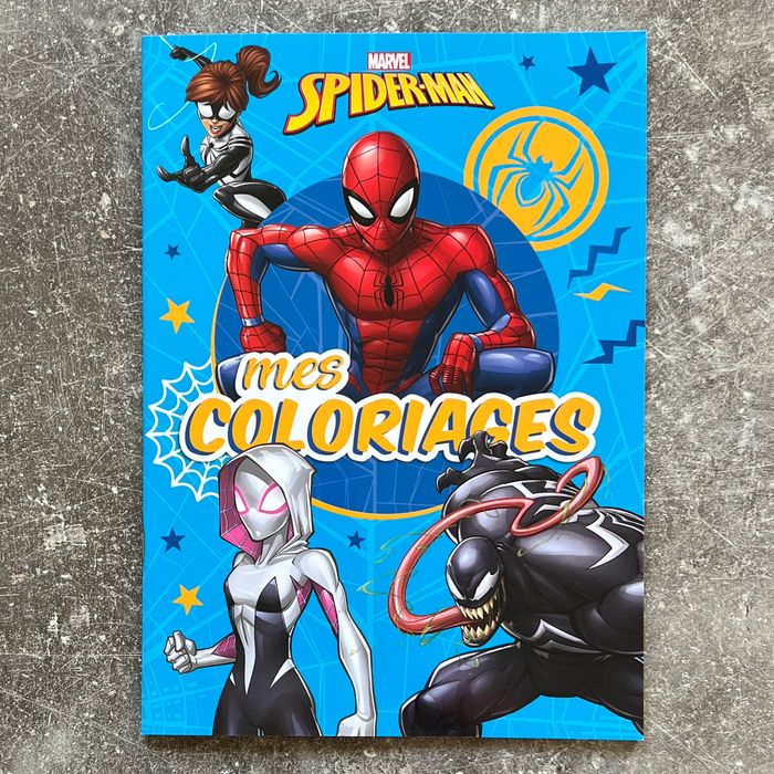 CAHIER COLORIAGE SPIDER-MAN - MARVEL - HACHETTE JEUNESSE - NEUF