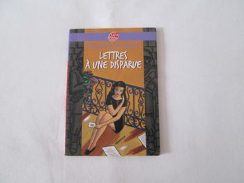Livre Lettres à une disparue
