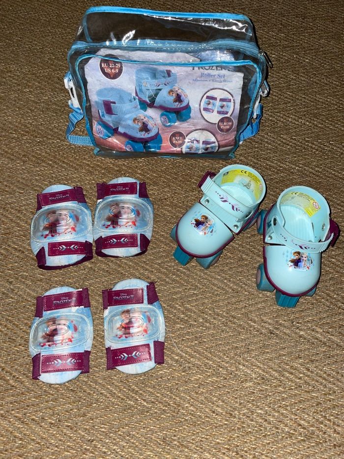 Patins à roulettes fille 22/29 Reine des neiges - photo numéro 2