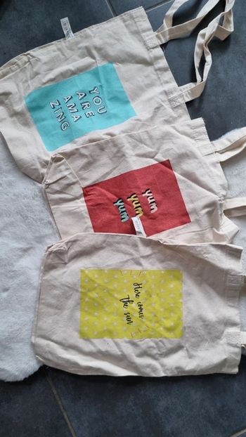 Lot sac tote bag neuf 10 pièces