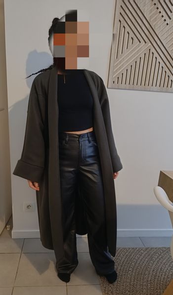 Veste manteau oversize