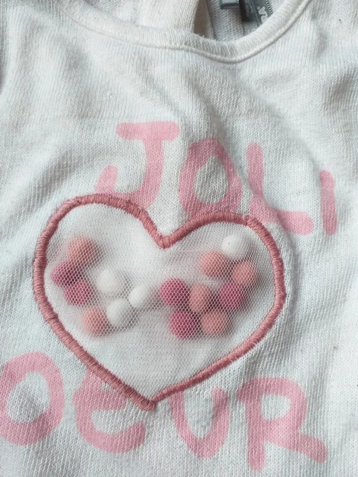 Pull coeur 12 mois - photo numéro 2