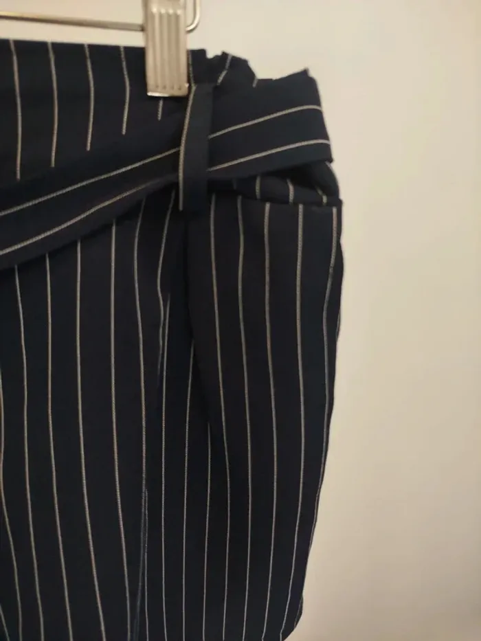 Short bleu marine - léger printemps/été taille L A563 - photo numéro 5