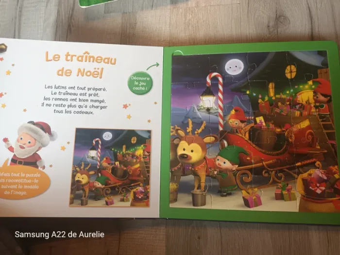 Livre Puzzle Noel - photo numéro 2