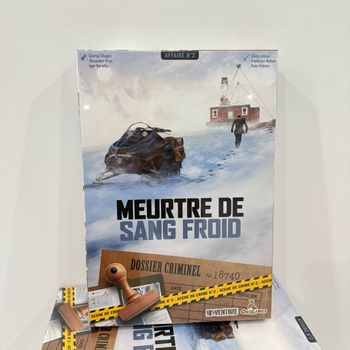 Jeu de société Meurtre de sang froid. Neuf sous blister.