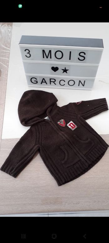Gilet marron