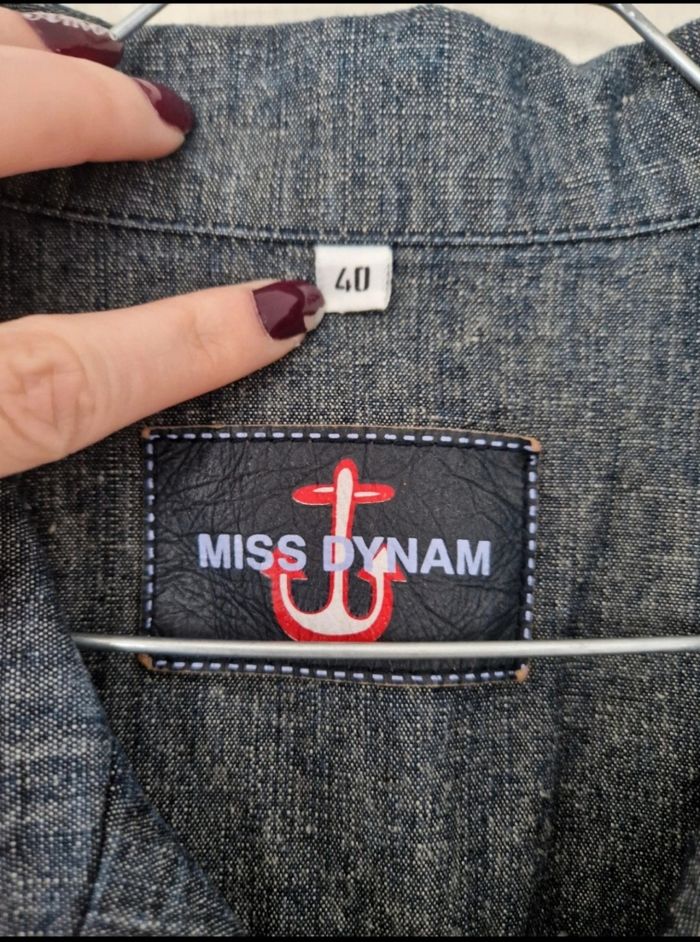 Jolie veste en jean femme miss dynam taille L/40 - photo numéro 8