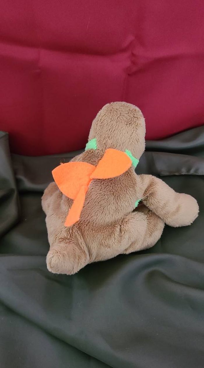 doudou dinosaure ailes orange - photo numéro 3