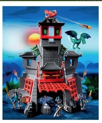 55€ avec code réduction - Playmobil Dragons 5480 Citadelle secrète du Dragon