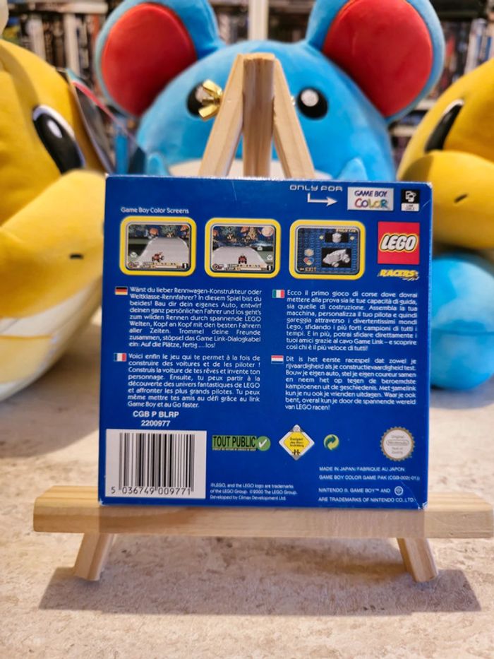 Jeu Game Boy Color Lego Racers - photo numéro 2
