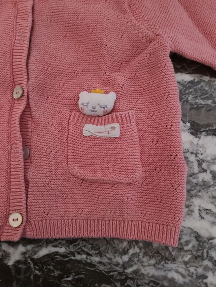 Gilet rose 9 mois Sergent Major - photo numéro 8