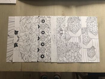 Lot de 10 coloriages neufs