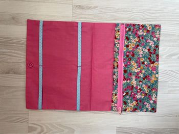 Pochette liberty range barrettes