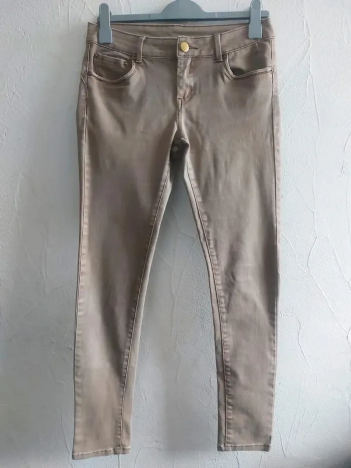Slim marron glacé Taille 38