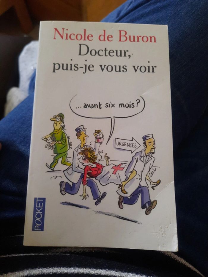 Livre pocket hôpital soin comédie humour