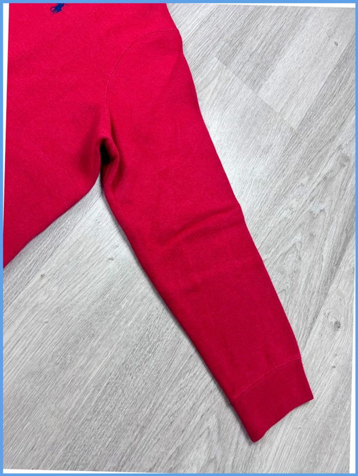 Pull camionneur Ralph Lauren Bordeaux col roulé quart zip Taille XXL - photo numéro 9