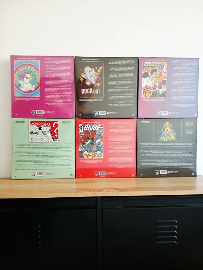 Lot de 6 Puzzles Hasbro 300 pièces - photo numéro 2