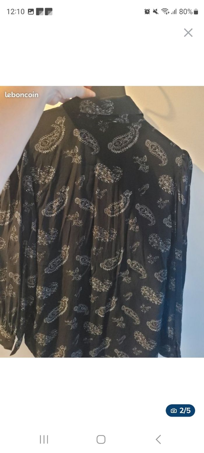 Chemise imprimé femme GOA-Taille M(38) - photo numéro 2