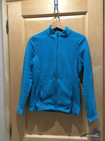 Veste polaire turquoise quechua