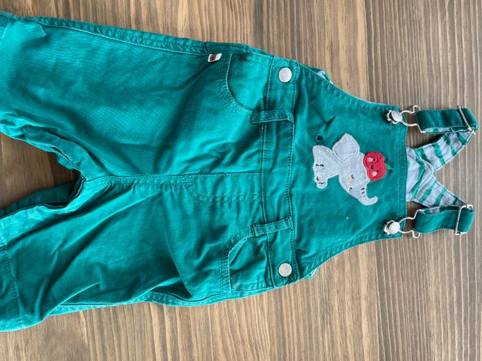 Ensemble salopette courte tee shirt sergent major - photo numéro 4