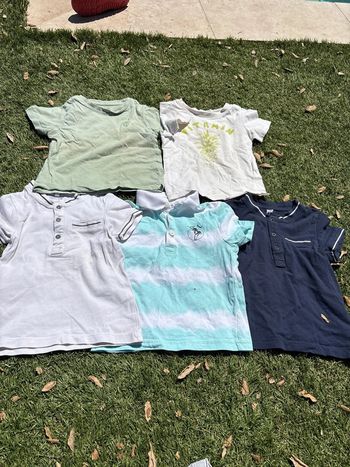 Lot de 5 Polos tee-shirts Orchestra en 3 ans