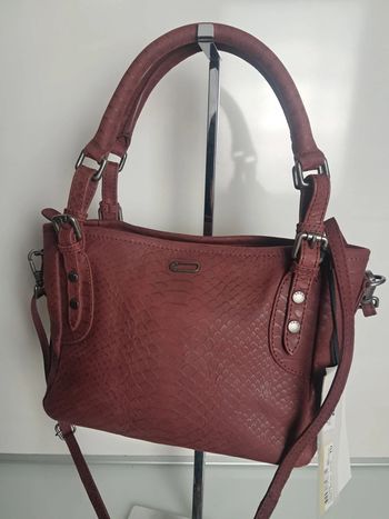 Ikks sac à main bandoulière en cuir neuf