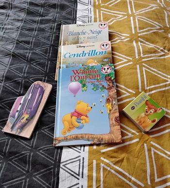 Lot de 5 livres Disney