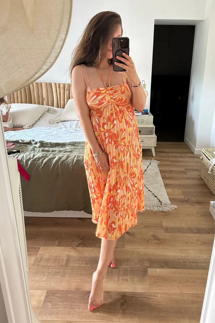 Robe bustier Zara colorée 🍑 - photo numéro 3