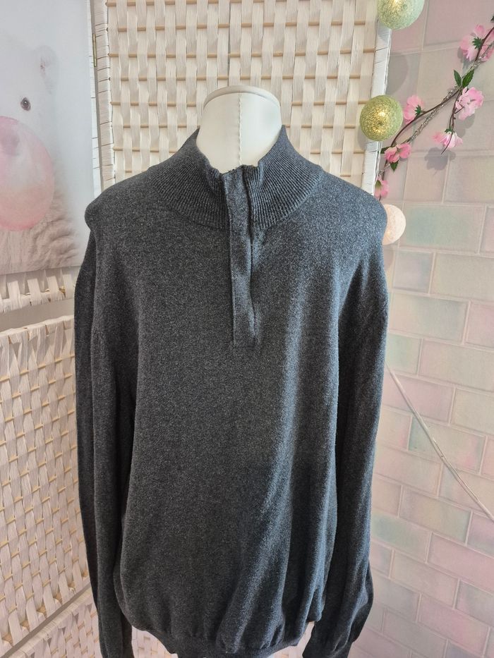 💕Jolie pull col zippé homme Txxl celio 💕 - photo numéro 2