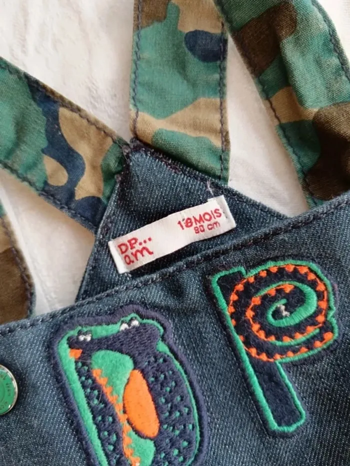 Salopette polaire DPAM 18 mois - photo numéro 4