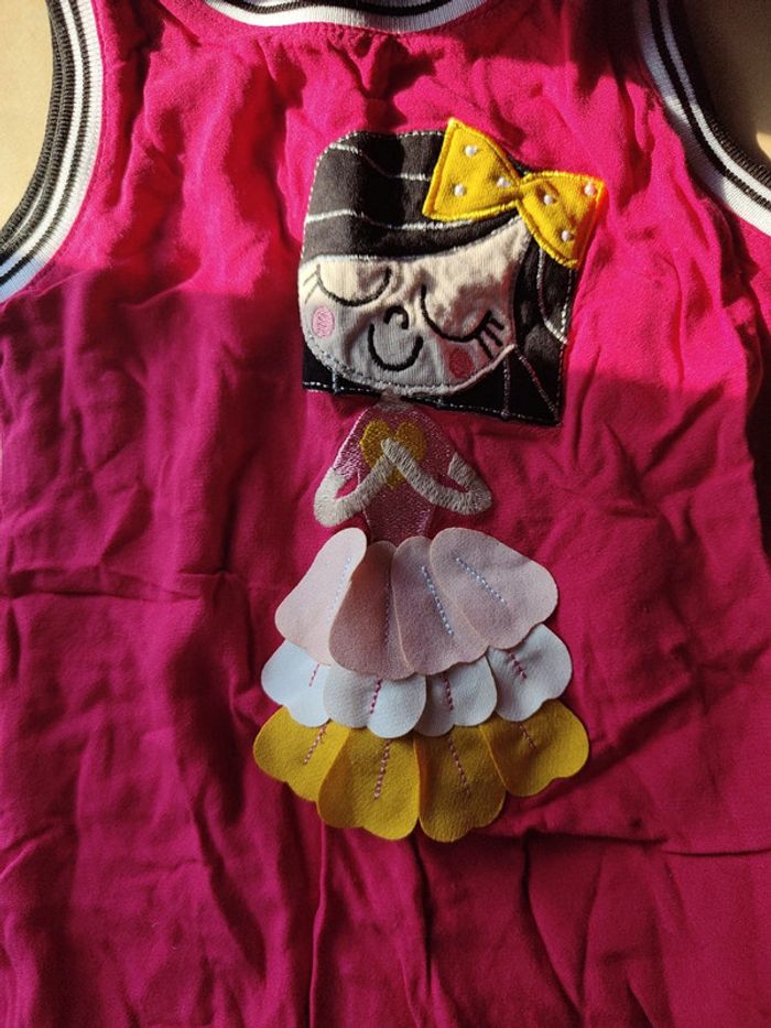 Lot 3 ans une combinaison Mushi et une robe argentée - photo numéro 4