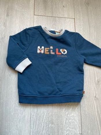 Sweat marine obaibi 9 mois