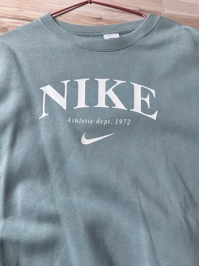 sweat vintage nike sportswear ocean cube/white - photo numéro 3