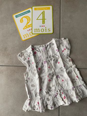 Chemise blouse manches courtes