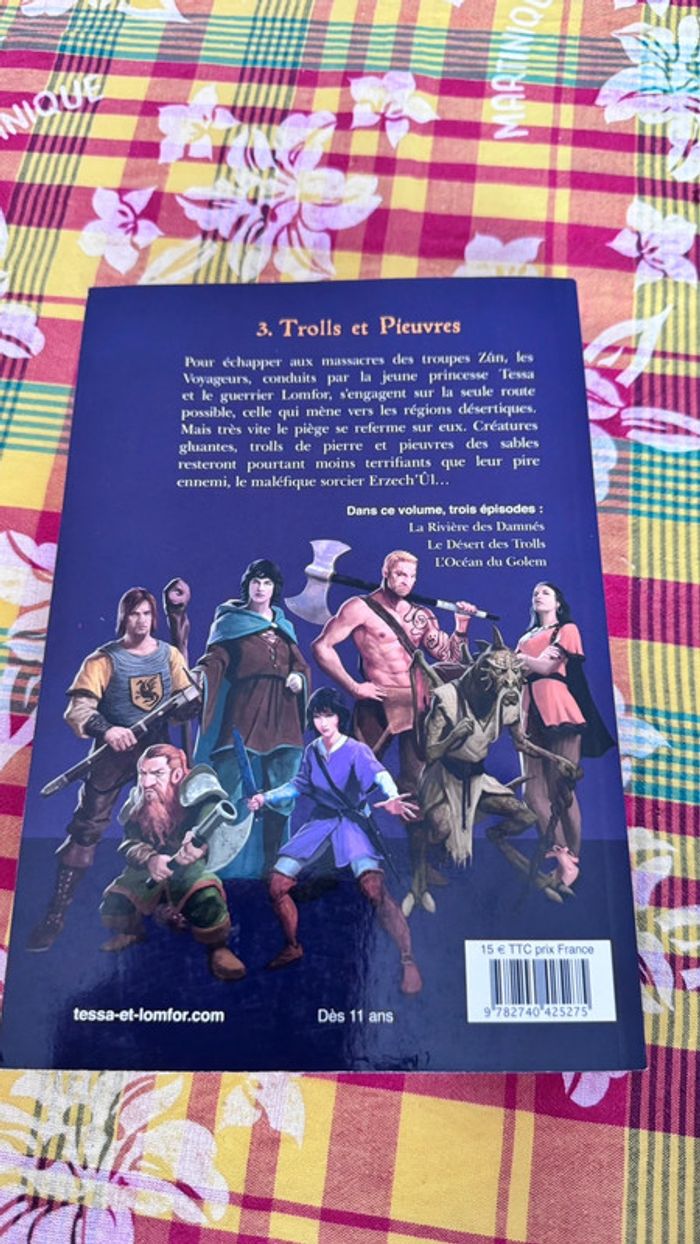 Tessa et Lomfor - Tome 3 : Trolls et Pieuvres - Aventure épique jeunesse - photo numéro 5