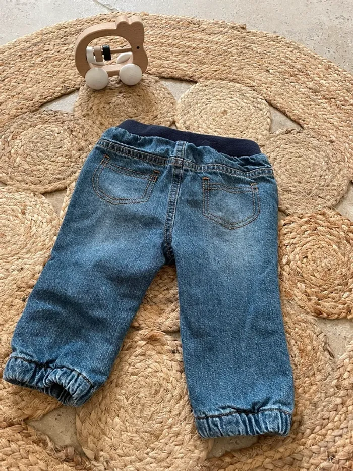 Pantalon en jean 9 mois - photo numéro 2