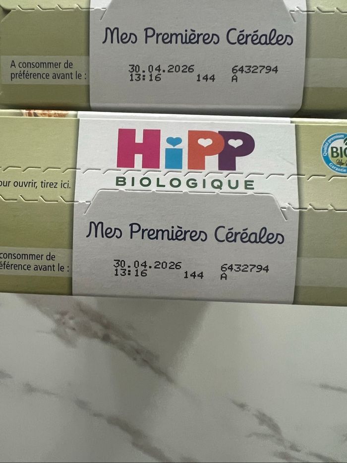 Lot de 5 paquets Mes Premières Céréales HiPP Bio – dès 4/6 mois - photo numéro 5