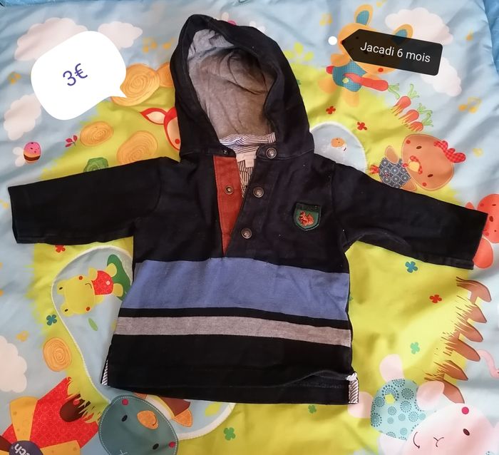 Sweat à capuche jacadi