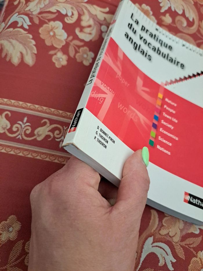 Livre vocabulaire anglais - photo numéro 7