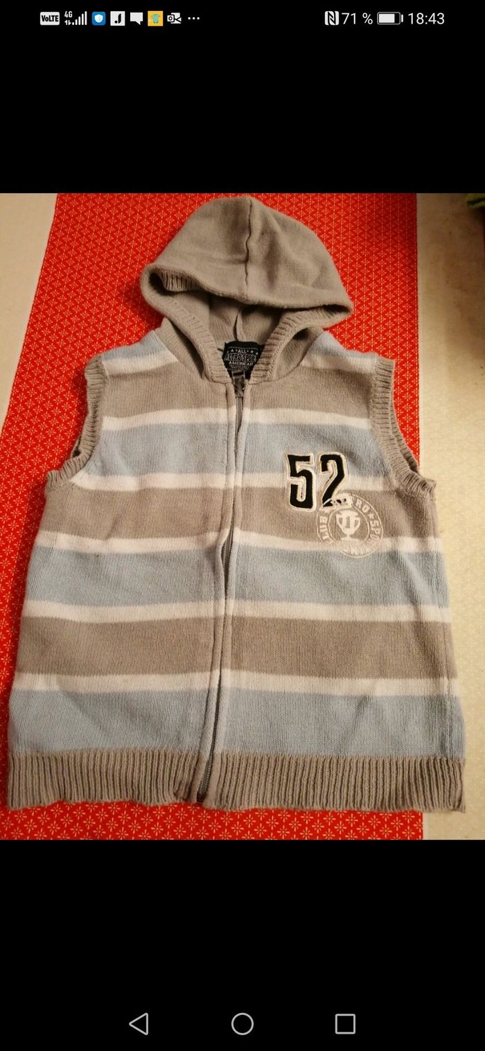 Gilet sans manches 3ans