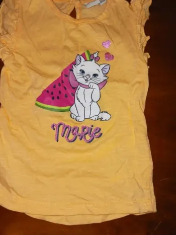 Tee-shirt marie 9 mois disney