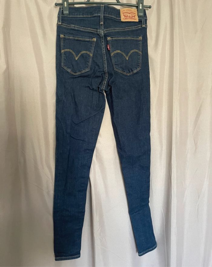 Jeans 720 high ride super skinny, taille 25, levi's - photo numéro 3