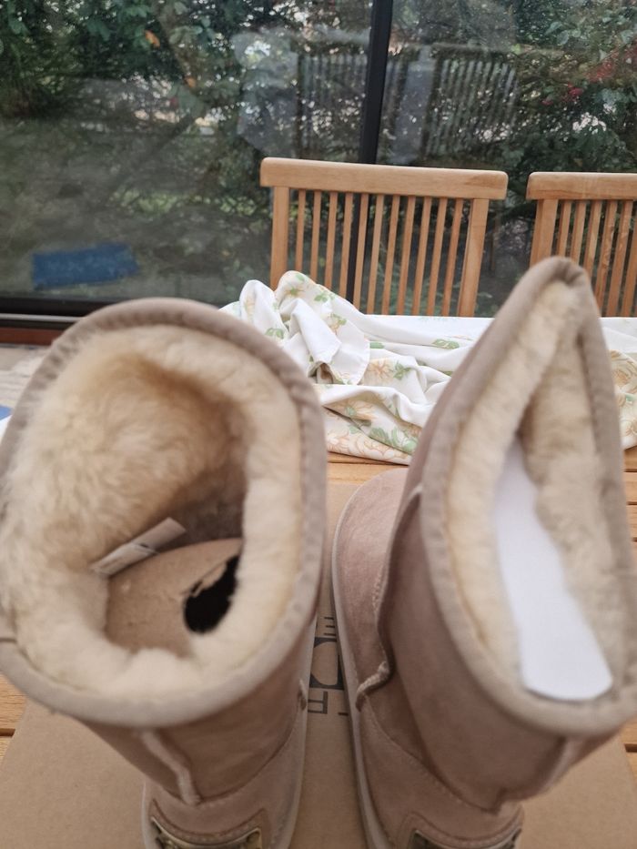 Bottes australia luxe beige taille 37 - photo numéro 4