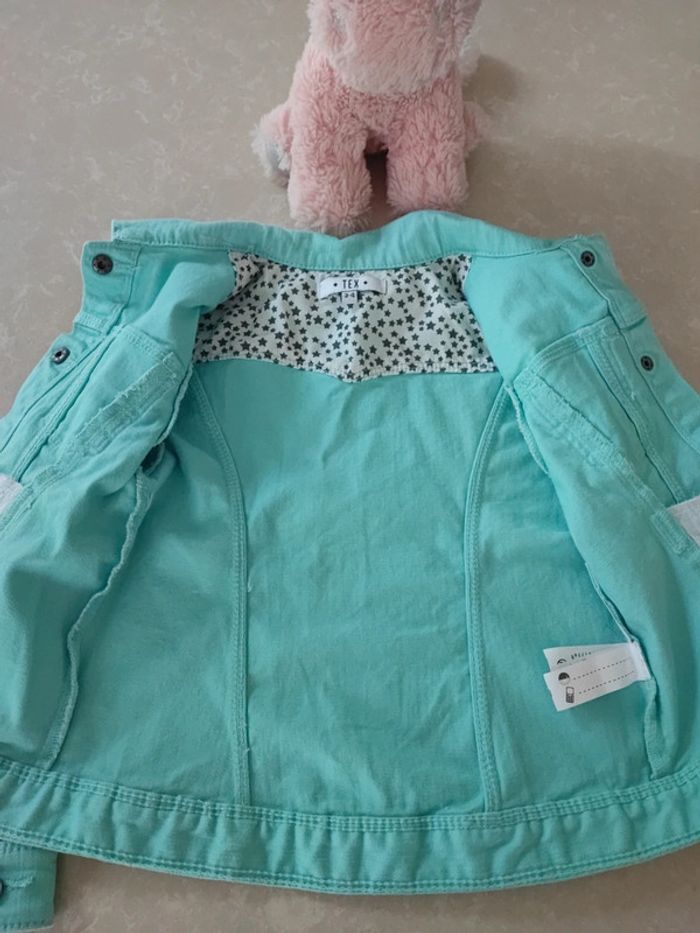 🌸sublime veste en jean 3/4 ans NEUVE - photo numéro 5
