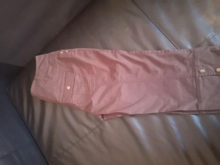 Pantacourt marron - photo numéro 3