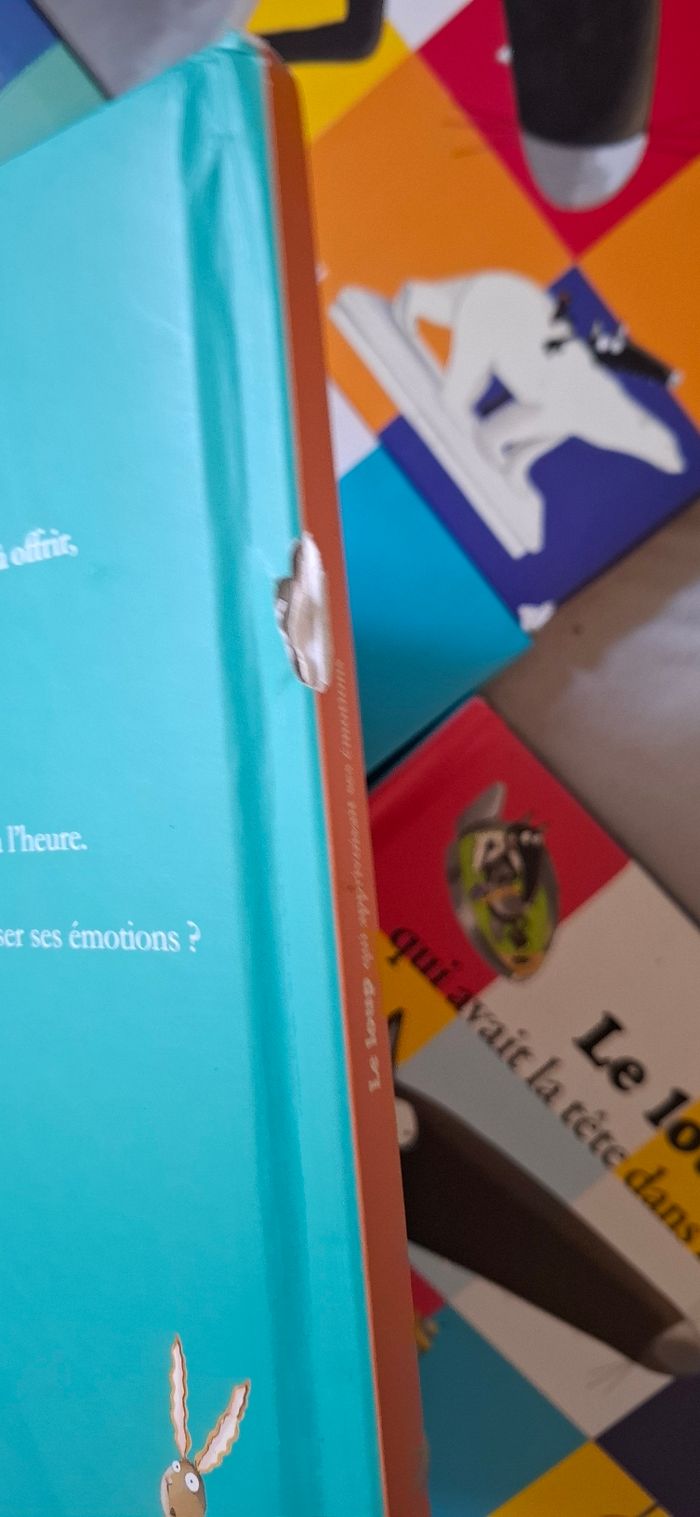 Lot 7 livres ptit loup couverture rigide - photo numéro 2