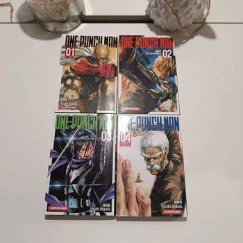Manga one punch man tomes 1 à 4
